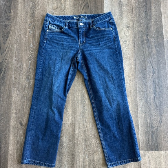 White House Black Market Denim - White House Black Market Cropped Jeans.  Women’s size 12. Great used condition!